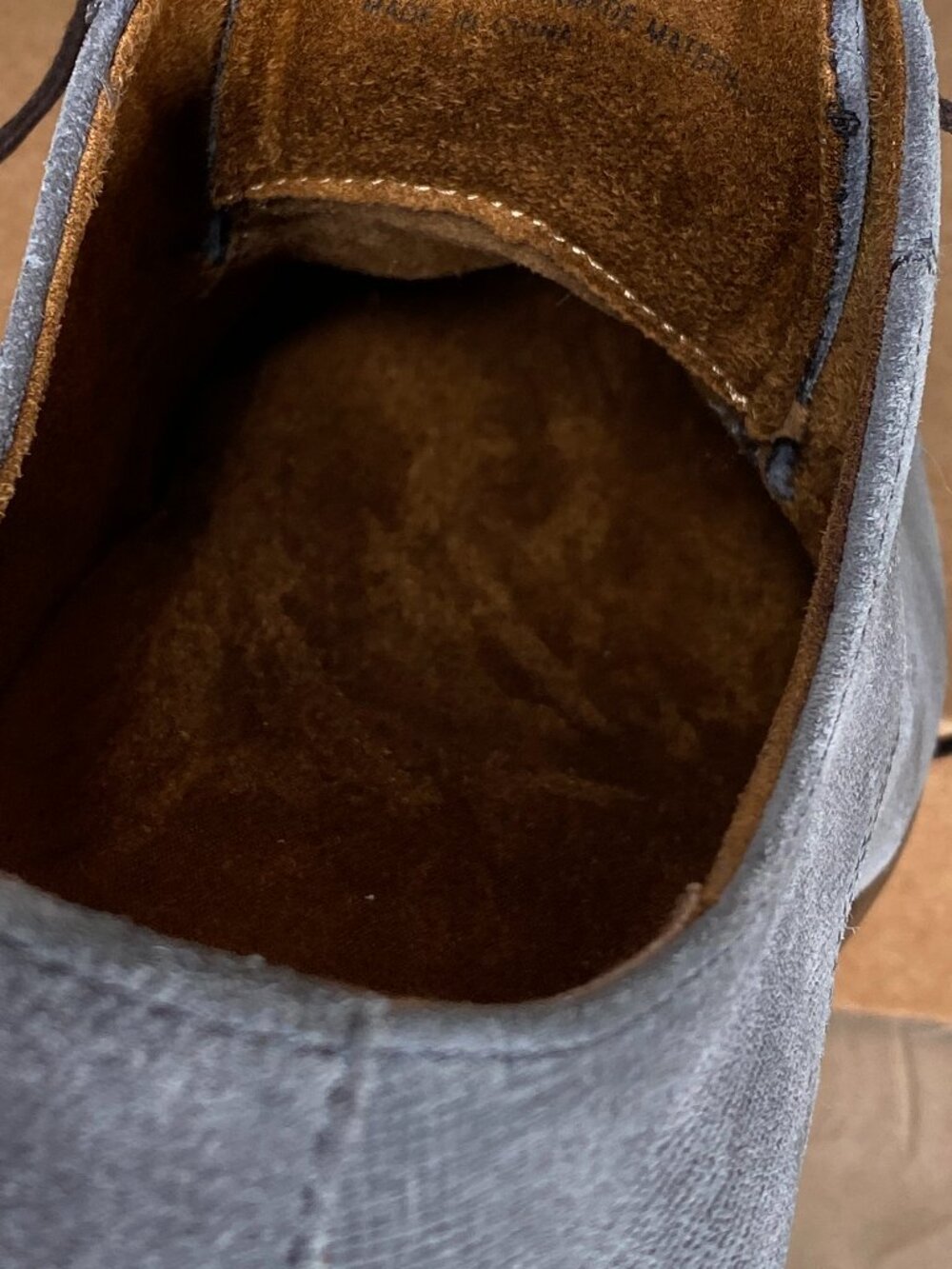 Florsheim Angelo Cap-Toe Oxford Dress Shoes Men's 11.5D Grey Suede - Picture 16 of 16